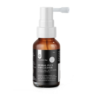 Dog Ear Cleaner | Herbal Plus | Witch Hazel, Aloe & Lemon Myrtle | Gentle Formula