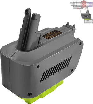 Hygieia Ryobi Converter | Ryobi ONE+ 18V to Dyson V10 Battery Converter Adapter