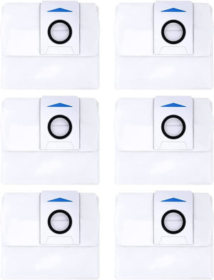 12x Auto Empty Station Dust Bags | Compatible with Ecovacs Deebot X1 Omni Series Robots