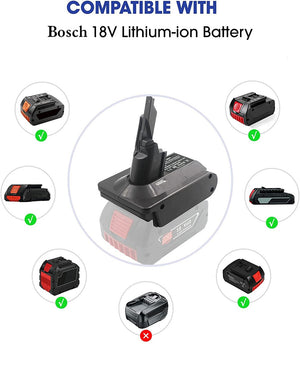 Bosch 18V to Dyson V7 & V8 Battery Converter | Adapter