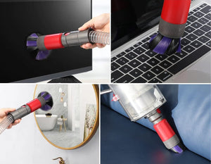 Scratch-Free Self-Cleaning Dusting Brush | Compatible with Dyson V7, V8, V10, V11, V12 & V15