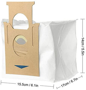 3x Auto Empty Station Dust Bags | Compatible with Ecovacs Deebot Robot Vacuums