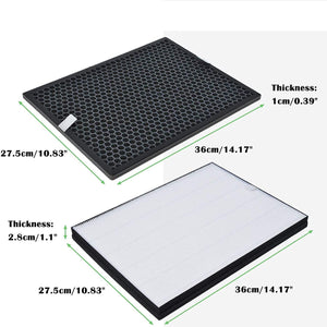 Filter Kit | Compatible with Philips FY1413/FY1410, 1000 Series Carbon & HEPA Air Purifiers