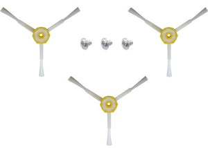 3x Spinning Side Brushes | Compatible with iRobot Roomba 500, 600, 700, 800, 900 Series