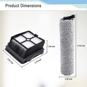 Filters & Roller Brush Pack | Compatible with Tineco Floor One S3 Vacuum Cleaner