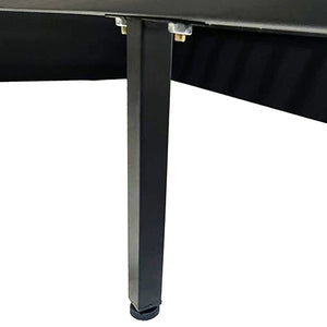 Camelia King Single Size Bed Frame | Pink Velvet Upholstery | High Headboard | Quality Slats | Metal Structure