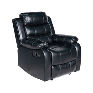 Chelsea 1R Seater Finest Leatherette Recliner | Feature Console | LED Light | Ultra Cushioned