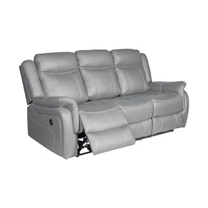 3-2-1 Seater Finest Grey Fabric Recliner Sofa | Sturdy Construction | Metal Mechanism