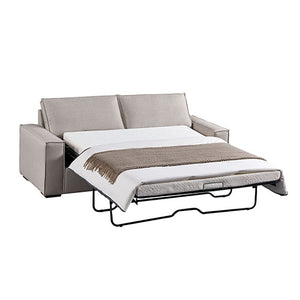 Ada Multifunctional 3 Seater Sofa Bed | Fabric Upholstery | Wooden Structure