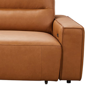 Albany 3 Seater Sectional Chaise | Genuine Leather | Sofa Bed | Comfortable Seating