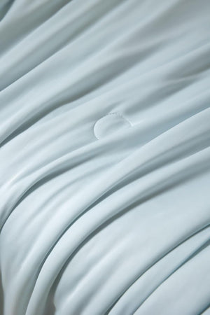 Ice Cooling Reversible Summer Comforter Blanket | Blue & Grey | Single/Double
