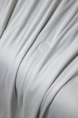 Ice Cooling Reversible Summer Comforter Blanket | Blue & Grey | Single/Double