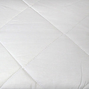 Lightly Quilted Cotton Top Mattress Protector | Single