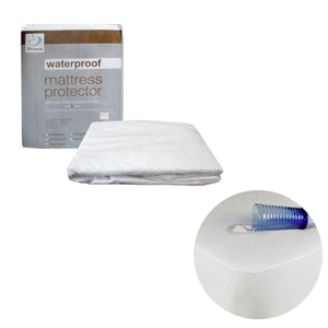 Fully Fitted Terry Waterproof Mattress Protector | 30cm Wall