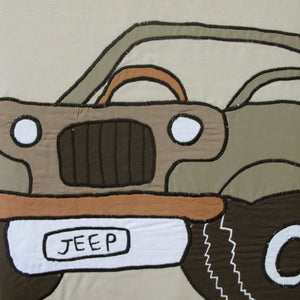 Jeep Classics Embroidered Quilt Cover Set | Single