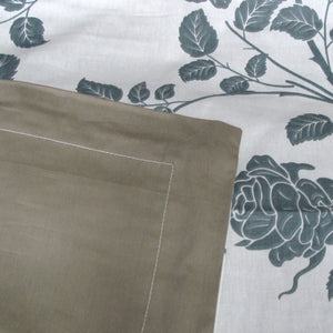 300TC Elisabeth Reversible Cotton Quilt Cover Set | King