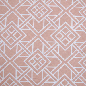Artex | Peach Nzeppel Quilt Cover Set | Queen