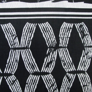 Homeport Kenya Black Printed Geometric Quilt Cover Set | Double
