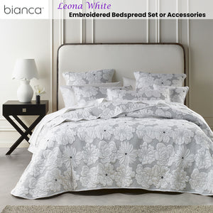 Bianca Leona White Bedspread Set | 4 Pcs | King