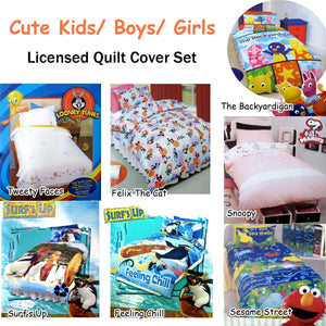 Tweety Faces Quilt Cover Set | Single