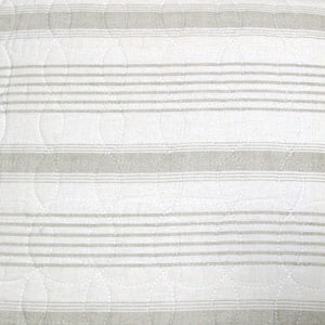 Brighton Road Regatta Stone Quilted Quilt Cover Set | Queen