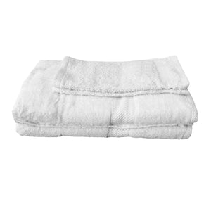 Pack of 4 - Egyptian Cotton Extra Large Bath Sheets and Face Washers Set | White