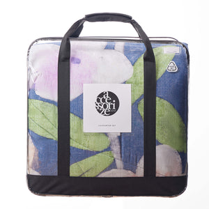 Accessorize Bella Blue Floral 3 Piece Comforter Set | King