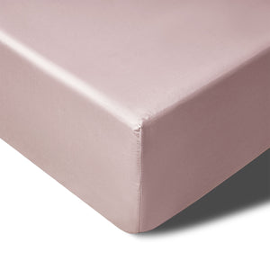 400TC Blush Bamboo Cotton Mega/Super Fitted Sheet | 50cm Wall | Queen