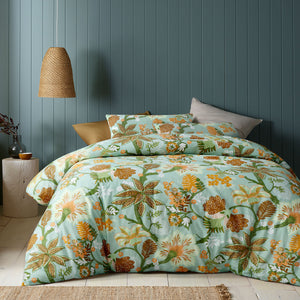 Accessorize | Kienze Washed Cotton Printed | Quilt Cover Set | King