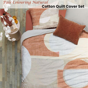 VTWonen | Pale Colouring Natural Cotton | Quilt Cover Set | Queen