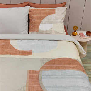 VTWonen | Pale Colouring Natural Cotton | Quilt Cover Set | Queen