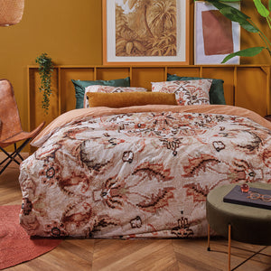 Bedding House | Persian Rug Natural Cotton Quilt Cover Set | Queen