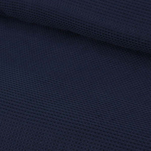 Accessorize Navy Waffle Polyester Quilt Cover Set | Double