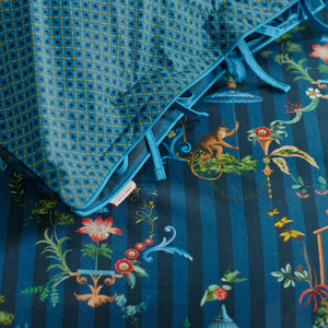 PIP Studio | Singerie Dark Blue Cotton | Quilt Cover Set | Double