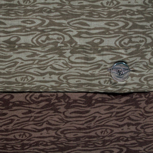 Essentially Home Living Moray Chocolate Quilt Cover Set | Double