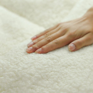 Ramesses 1600GSM Sherpa Winter Mattress Topper | King Size