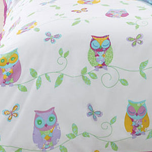 Jiggle & Giggle Owl Song Quilt Cover Set | Double