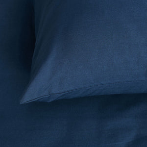 Minikins Junior | Cotton Combo Fitted Sheet Set | Storm Navy | Single