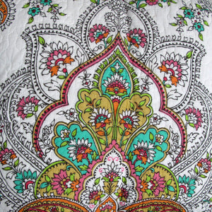Lightly Quilted Coverlet Set | 100% Cotton | Abigail | Queen