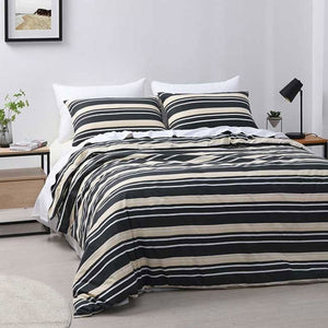 Jason Brighton Charcoal Quilt Cover Set | King