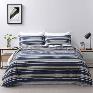 Jason Brighton Midnight Blue Quilt Cover Set | King
