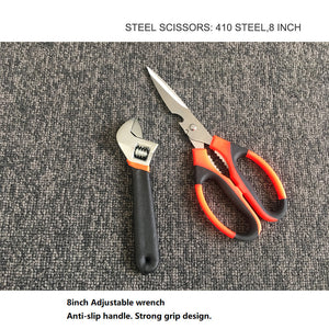 Household Hand Tool Set | 45-Piece | Home Office & Car Repair Kit