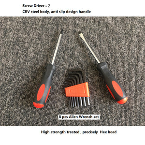 Household Hand Tool Set | 45-Piece | Home Office & Car Repair Kit