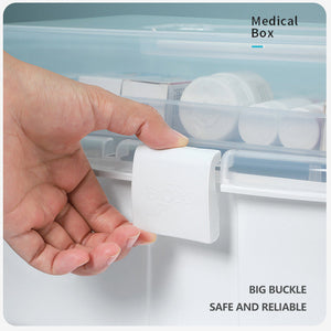 3-Layer Large Portable First Aid Kit | Emergency Medical Storage Medicine Organizer