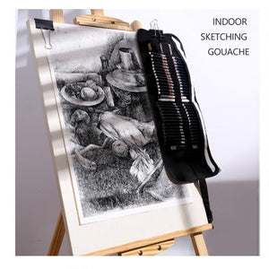 4K Solid Wood Drawing Board Easel | Indoor Painting Table, Sketching Drawing Tool