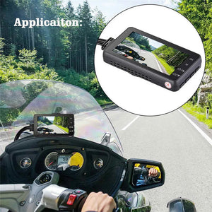 3-inch LCD HD Dual Camera Motorcycle DVR | Video Driving Recorder | 32GB Card