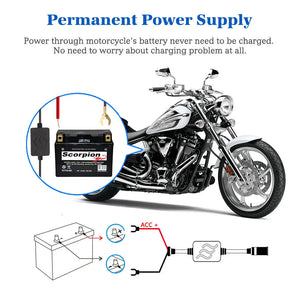 3-inch LCD HD Dual Camera Motorcycle DVR | Video Driving Recorder | 32GB Card