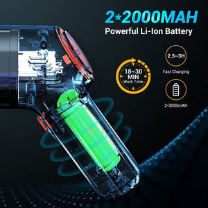 Portable Vacuum Cleaner | Car Air Duster | Handheld Cordless | Home & Car Dust Blower