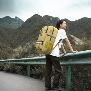 60L Travel Backpack | Boarding Backpack | Outdoor Trekking | Hiking Camping Rucksack | Black