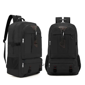 60L Travel Backpack | Boarding Backpack | Outdoor Trekking | Hiking Camping Rucksack | Black